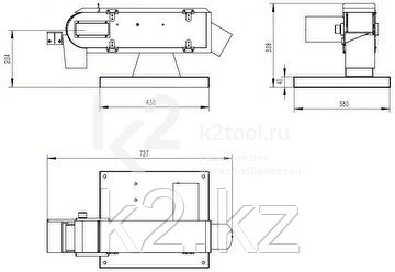 Ленточный шлифовальный станок Pasovec 100 (400В)