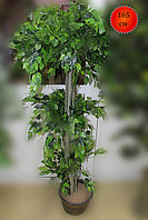 Дерево искусственное, фикус светло-зеленый, 165 см
