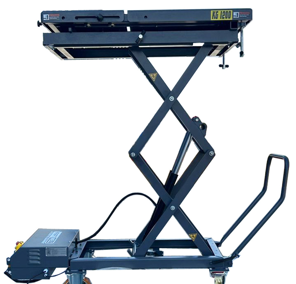 Платформа подъемная передвижная KraftWell KRWLT-12E с электрогидравлическим приводом