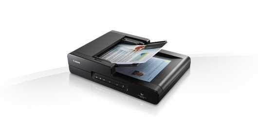Документный сканер DOCUMENT SCANNER DR-F120 А4, планшет с АПД, АПД 50 листов, 20 стр/мин, ежедневный объем -