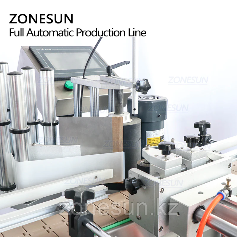 ZONESUN CUSTOM 6-ГОЛОВОЧНАЯ ПОРШНЕВАЯ МАШИНА ДЛЯ РОЗЛИВА И ЭТИКЕТИРОВАНИЯ ЖИДКОСТИ