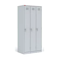 Шкаф для одежды серии ШРМ-33, три секции, 1860х900х500 мм.