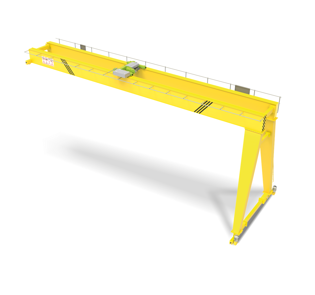 Полукозловой кран 32 тонн