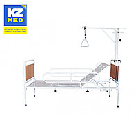 Кровати медицинские механические KZMED Кровать медицинская "KZMED" (102G спинки ЛДСП) (Без колёс)