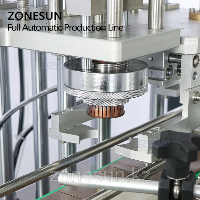 ZONESUN ZS-FAL180X1 АВТОМАТИЧЕСКАЯ ВАКУУМНАЯ МАШИНА ДЛЯ РОЗЛИВА И УКУПОРКИ КРУГЛЫХ И КВАДРАТНЫХ БУТЫЛОК