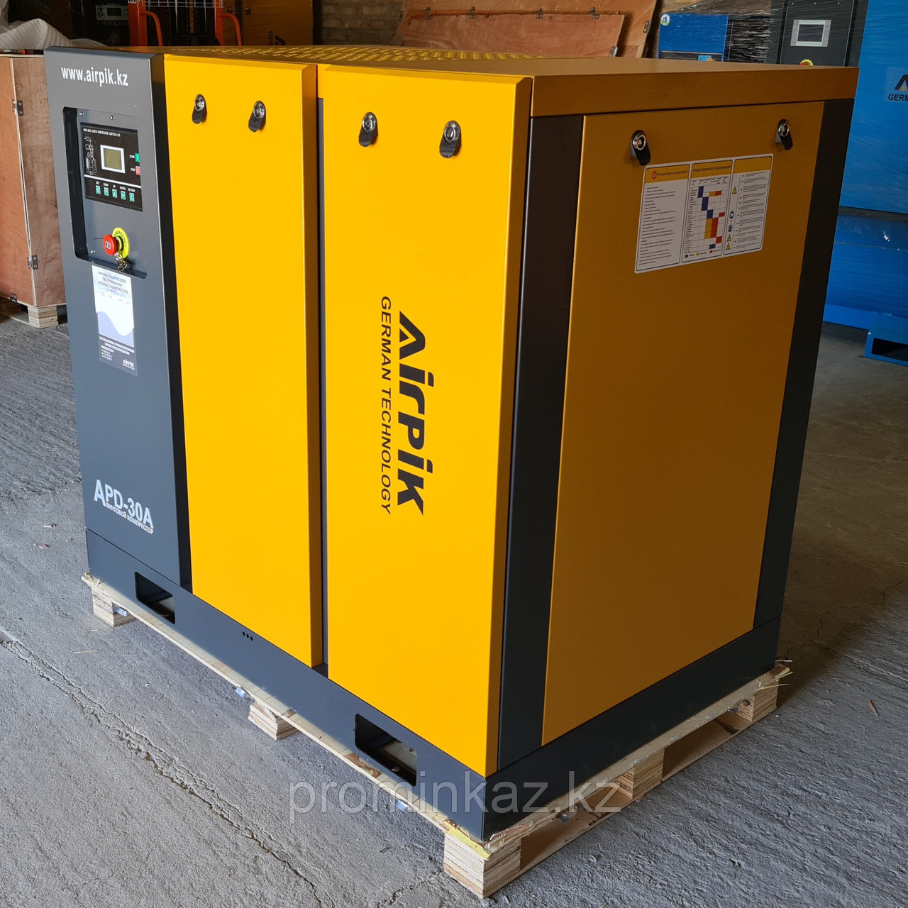 Винтовой компрессор APD-30A, -3,6 куб.м, 22кВт, AirPIK