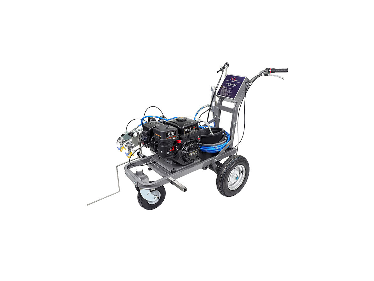 Разметочная машина AktiSpray AvS-5002DR, комплект на 2 пистолета