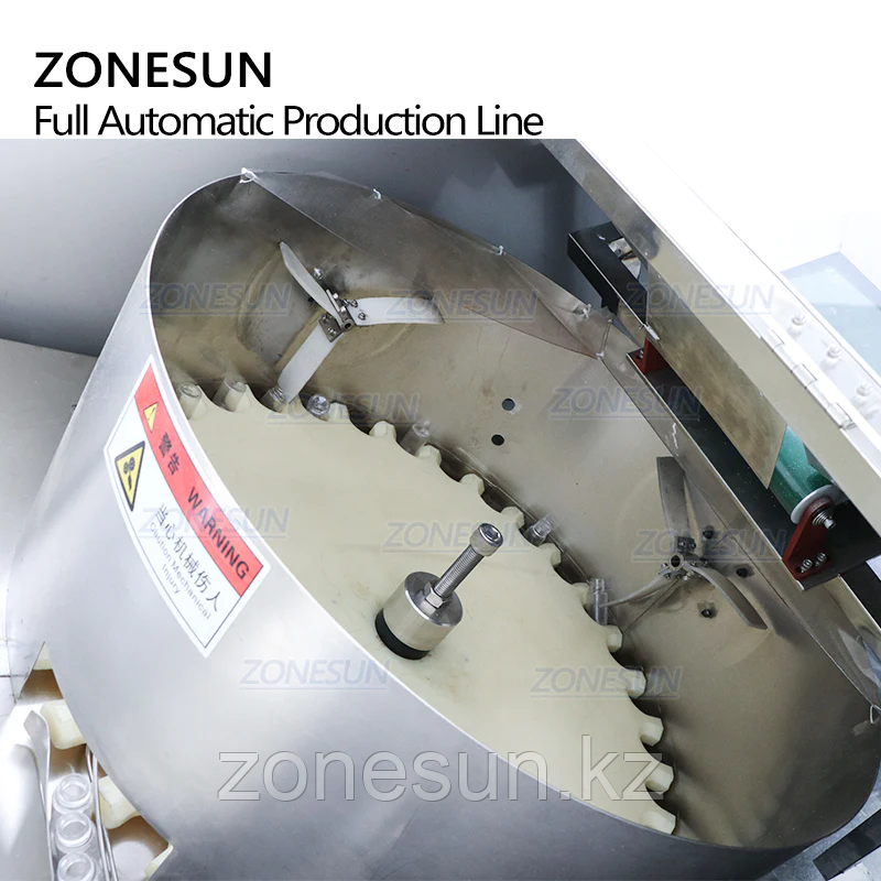 ZONESUN ПОЛНОСТЬЮ АВТОМАТИЧЕСКАЯ ПРОИЗВОДСТВЕННАЯ ЛИНИЯ ДЛЯ РОЗЛИВА И УКУПОРКИ КРУГЛЫХ БУТЫЛОК