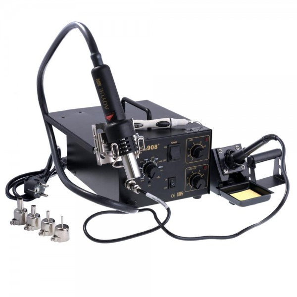 Станция паяльная AOYUE INT908+