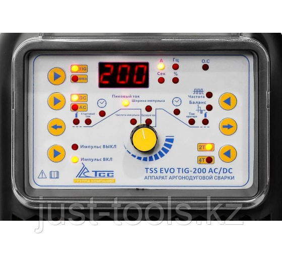 Аппарат аргонодуговой сварки ТСС TSS EVO TIG-200 AC/DC 035263