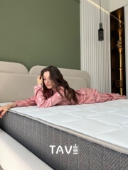 Матрас TAVI Люкс NEW, 90x200x20 см, чехол трикотаж5
