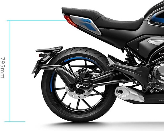 Мотоцикл CF Moto 250CL-X черный