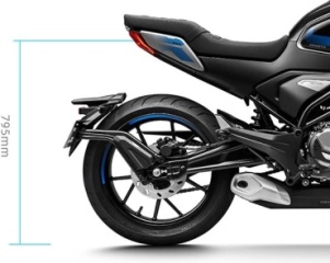 Мотоцикл CF Moto 250CL-X черный2