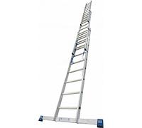 Трехсекционная универсальная лестница KRAUSE STABILO 3 х 10 перекладин с дополнительной функцией 1337622