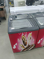 Ларь морозильная (160 литров) стекло