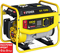 GS-1500 бензиновый генератор, 1200 Вт, STEHER