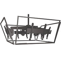 Крепление для четырех разнонаправленных мониторов