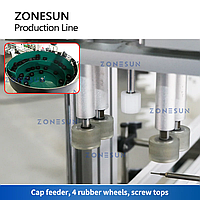 ZONESUN ZS-FAL180D6 ЛИНИЯ ПО РОЗЛИВУ ЭТИКЕТИРОВАНИЮ И УКУПОРКЕ КРУГЛЫХ БУТЫЛОК С МАГНИТНЫМ НАСОСОМ3