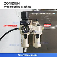 ZONESUN ZS-YG17S Полуавтоматическая машина для укупорки винных крышек проволокой5