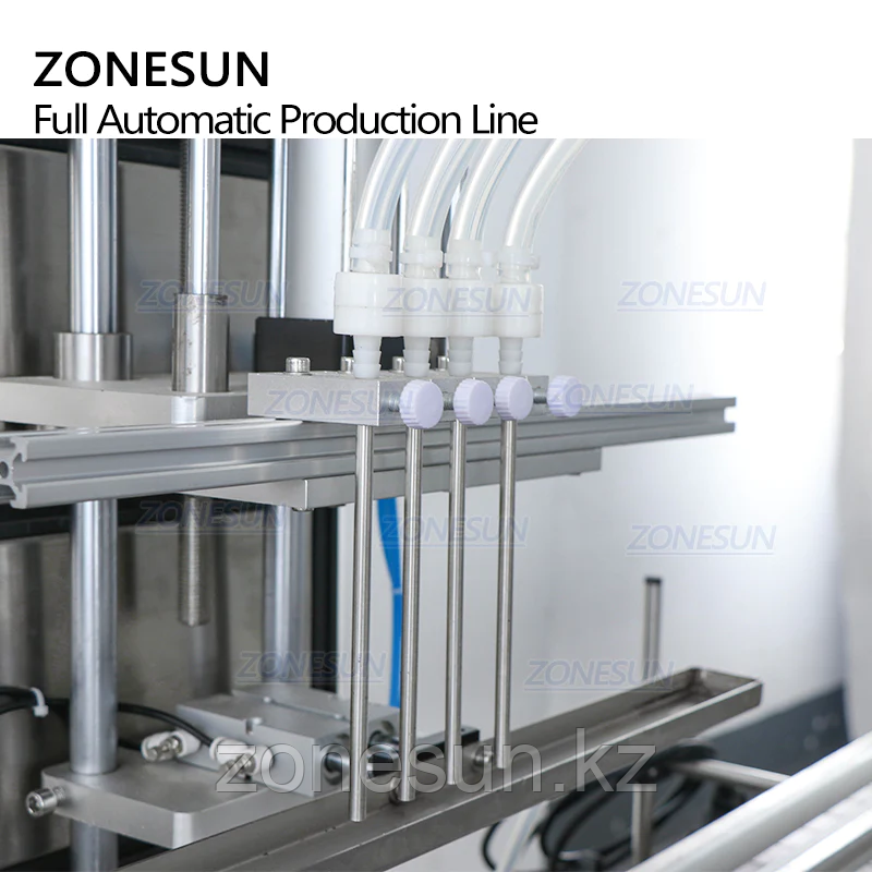 ZONESUN ПОЛНОСТЬЮ АВТОМАТИЧЕСКАЯ ПРОИЗВОДСТВЕННАЯ ЛИНИЯ ДЛЯ РОЗЛИВА И УКУПОРКИ КРУГЛЫХ БУТЫЛОК
