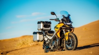 Мотоцикл BamX BX400-RX желтый, серебристый2