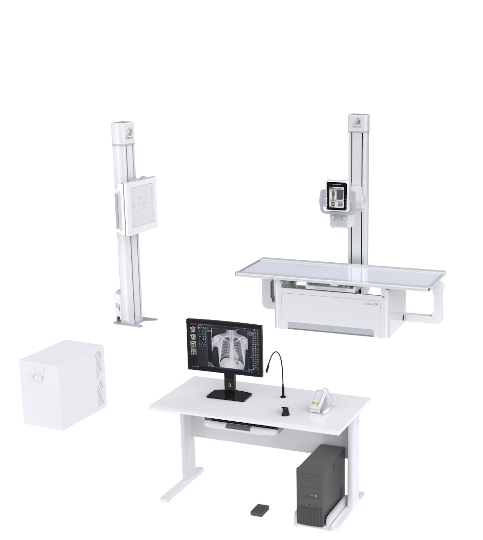 Цифровая рентгенографическая и флюорографическая система PLD6500F