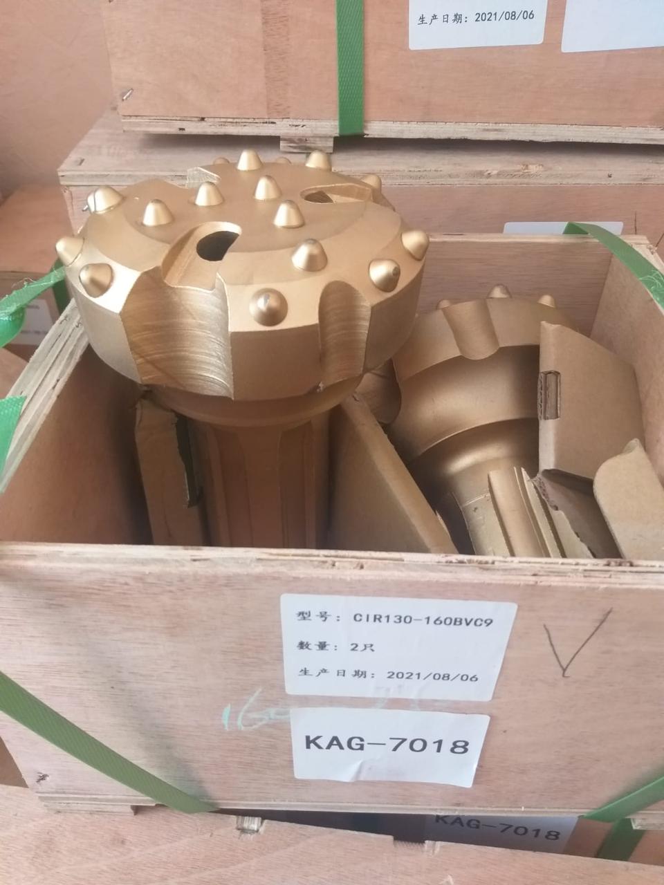 Коронка буровая КНШ 180 мм на пневмоударник CIR 150