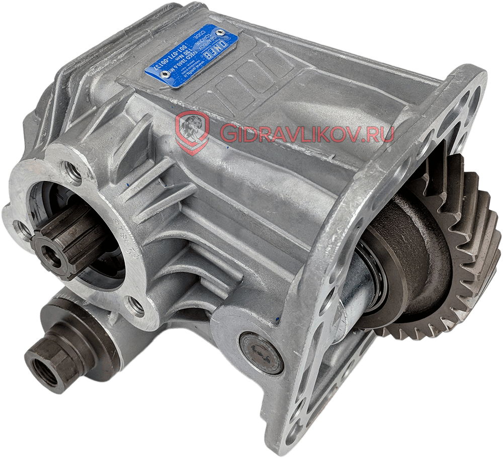 Коробка отбора мощности UNI для КПП Iveco, ZF с механическим управлением 00107100137