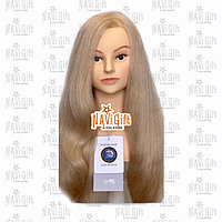 Манекен учебный ,блонд, натуральный волос 100%, длина 50-55-60см