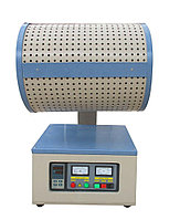 Мульти позиционный вакуумная трубчатая муфельная печь до 1400 С диаметр трубки 120 мм зона 450 мм