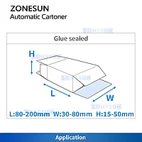 ZONESUN ZS-MSZH70 Автоматическая картонажная машина с термоклеем1