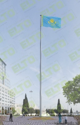 Опора для флагштока ОФ-25-6/6/6 (225/544)ф650-М30-16