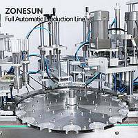 МАШИНА ДЛЯ РОЗЛИВА И УКУПОРКИ ЖИДКОЙ ПАСТЫ ZONESUN НА ЗАКАЗ С РАСШИФРОВЩИКОМ БУТЫЛОК2