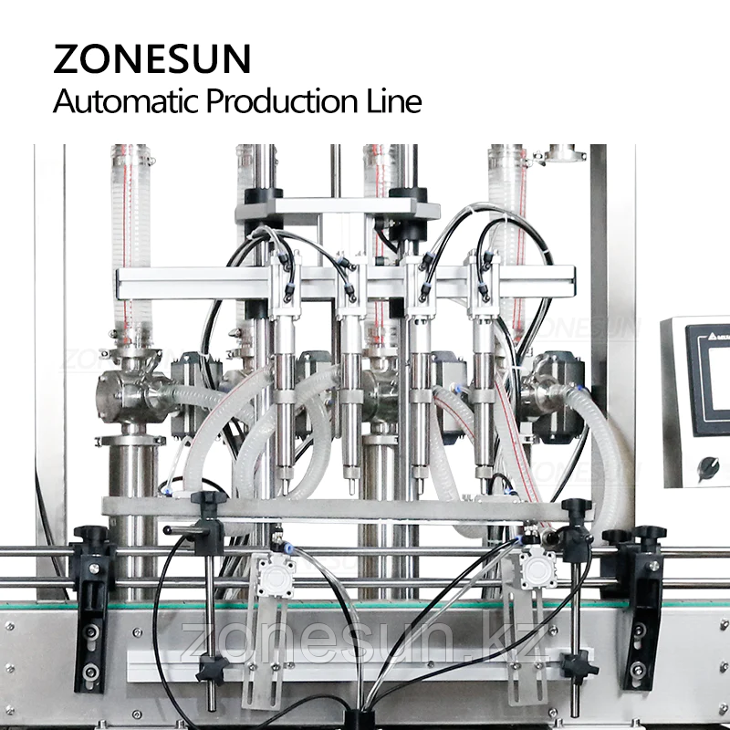 ZONESUN ПОЛНОСТЬЮ АВТОМАТИЧЕСКАЯ ПНЕВМАТИЧЕСКАЯ ЭТИКЕТИРОВОЧНАЯ МАШИНА ДЛЯ УКУПОРКИ КРУГЛЫХ БАНОК