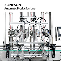 ZONESUN ПОЛНОСТЬЮ АВТОМАТИЧЕСКАЯ ПНЕВМАТИЧЕСКАЯ ЭТИКЕТИРОВОЧНАЯ МАШИНА ДЛЯ УКУПОРКИ КРУГЛЫХ БАНОК1