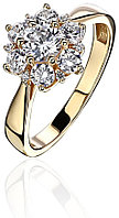 Эстет 01К1313915 размер 17 вес 2.87 г золото, фианит