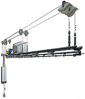 Механизм антрактно-раздвижного занавеса