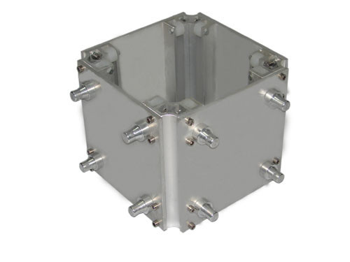 Алюминиевый блок на роликах