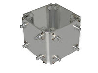 Алюминиевый блок на роликах