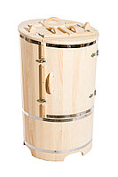 Кедровая фитобочка, Круглая со скосом, 130*78 см