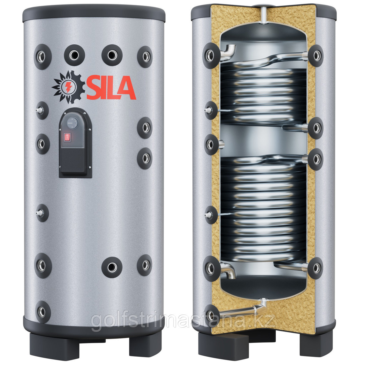 Бойлер косвенного нагрева SILA SSL 200-D DELUXE