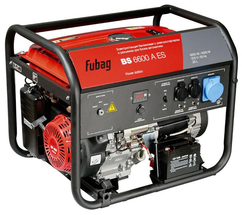 Генератор бензиновый Fubag BS 6600 A ES арт.838798