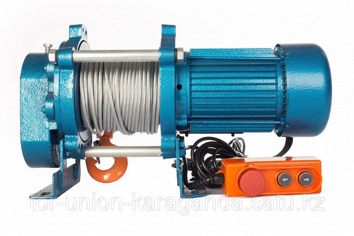 Лебедка электрическая с канатом 70м TOR ЛЭК-500 E21 (KCD) 500 КГ, 380 В
