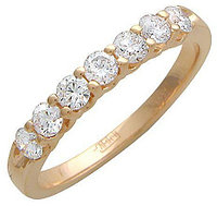 Эстет 01К115314_э размер 17.5 вес 2.42 г золото, фианит