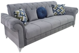 Mizam Эпика 224317174 диван прямой (диван прямой) обивка ткань, серый