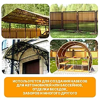 Сотовый поликарбонат Skyglass 16 мм цветной8
