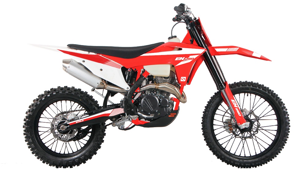 Мотоцикл EN250 красный