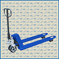 Тележка гидравлическая низкопрофильная HUNTERPARTS 1500 кг 830х1150 мм (полиуретан.колеса)