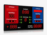 Электронное табло для греко-римской борьбы 1350*800