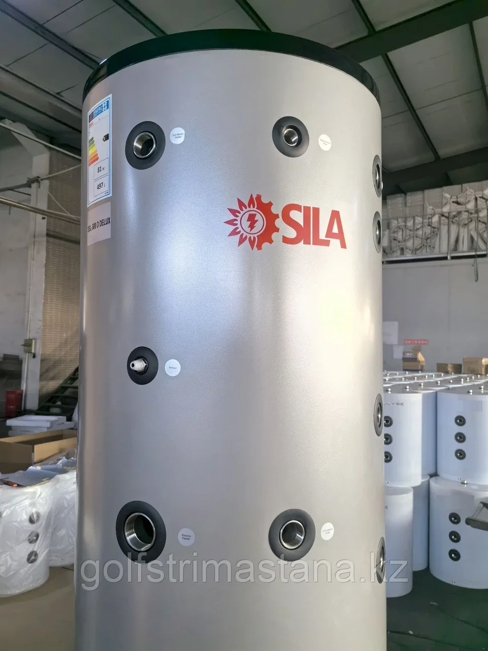 Бойлер косвенного нагрева SILA SSL 500-D DELUXE